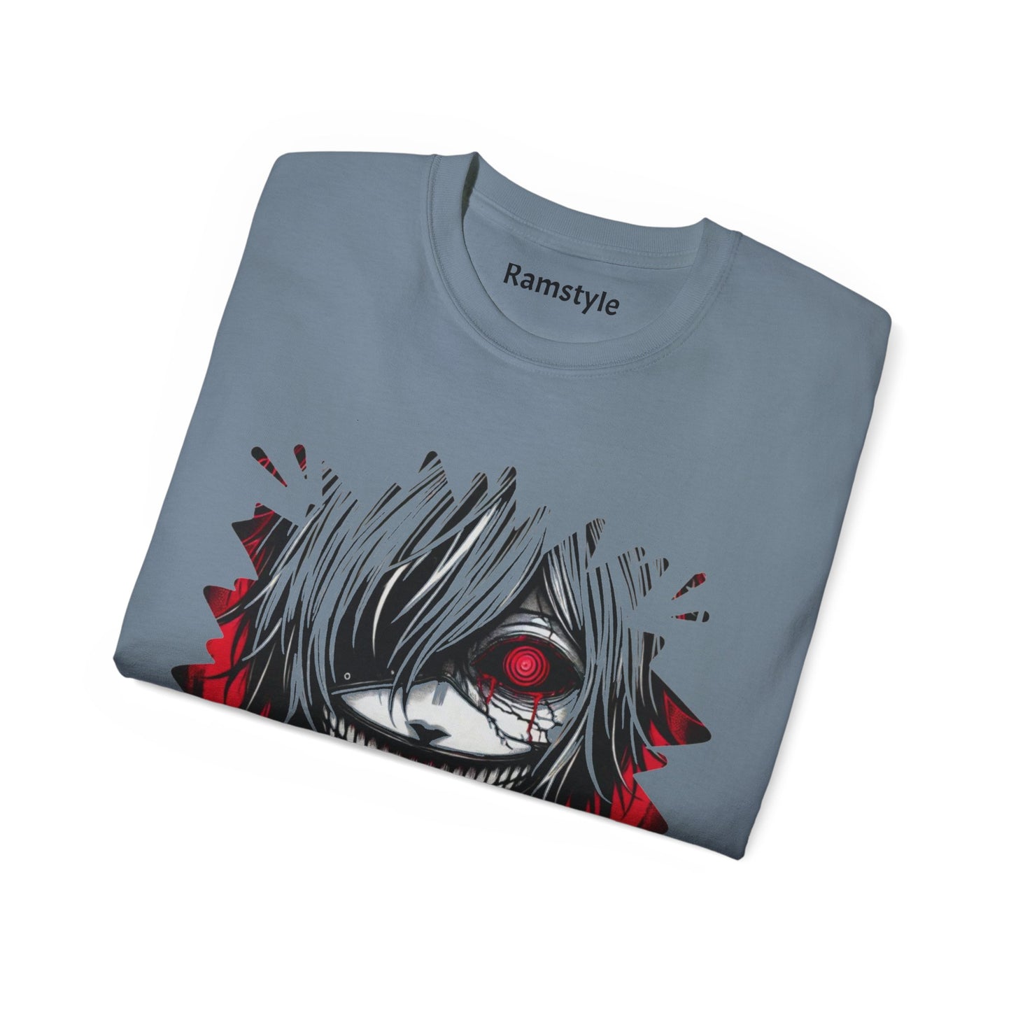 Anime-Inspired Tee - Edgy Graphic Design