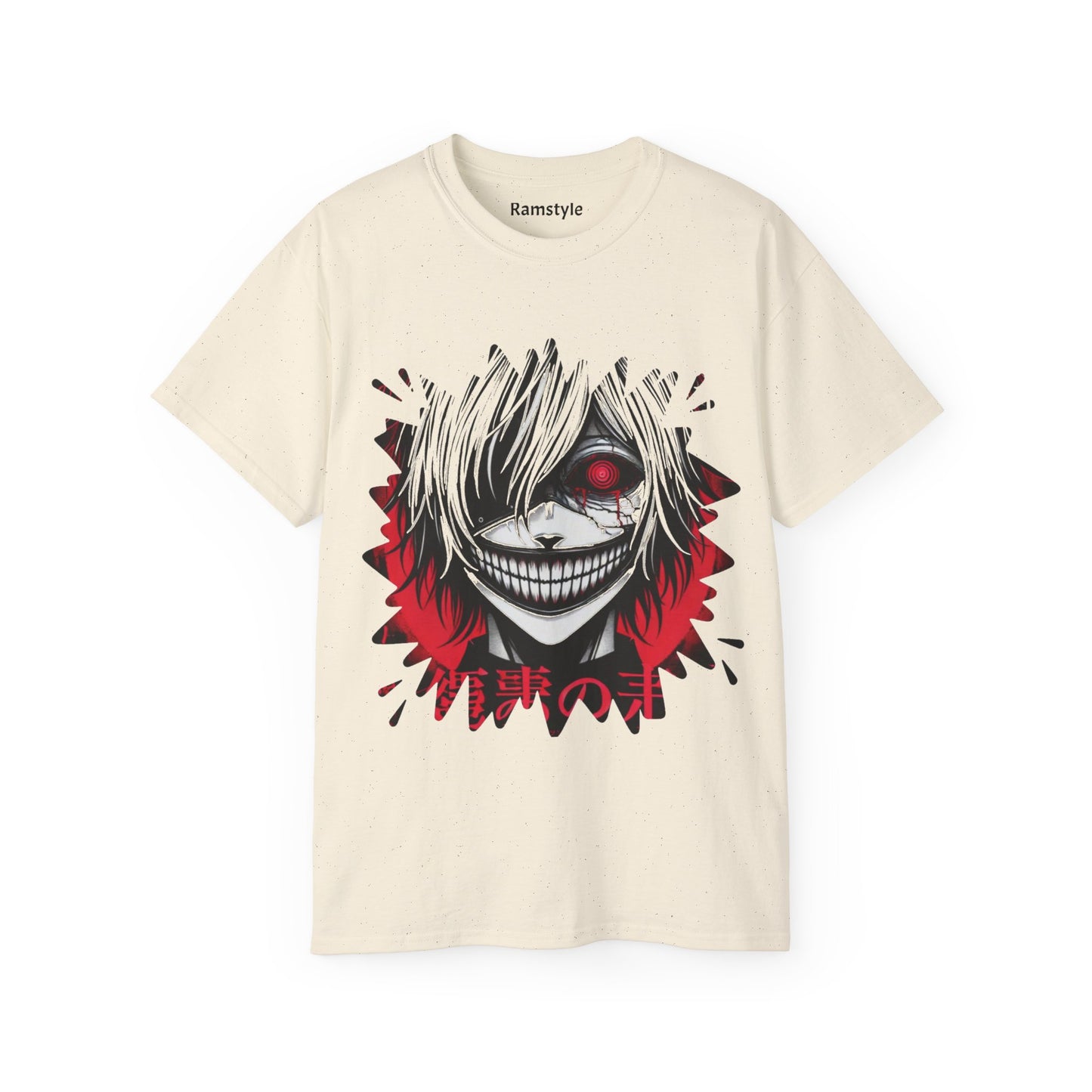 Anime-Inspired Tee - Edgy Graphic Design