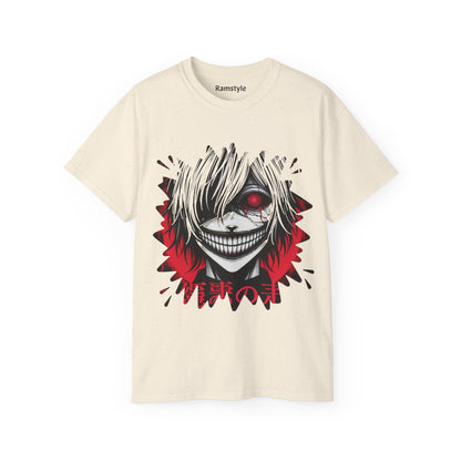 Anime-Inspired Tee - Edgy Graphic Design