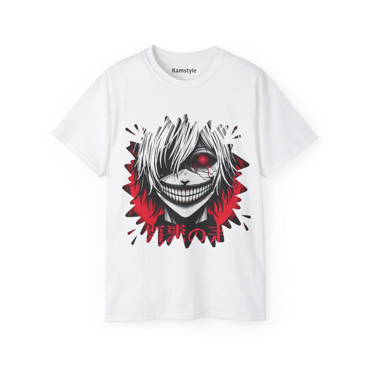 Anime-Inspired Tee - Edgy Graphic Design