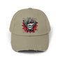 Distressed Cap - Anime-Inspired Design