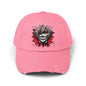 Distressed Cap - Anime-Inspired Design