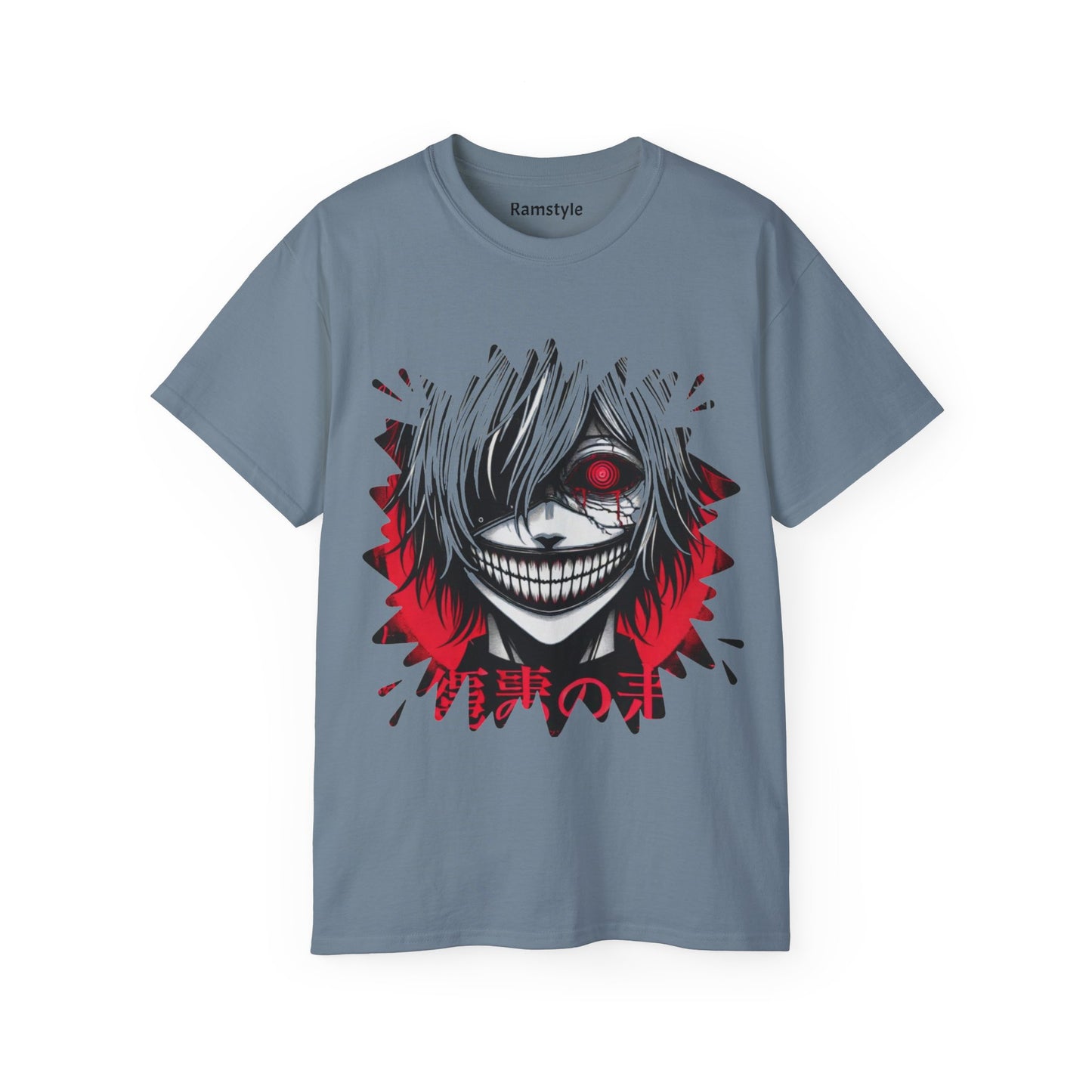 Anime-Inspired Tee - Edgy Graphic Design