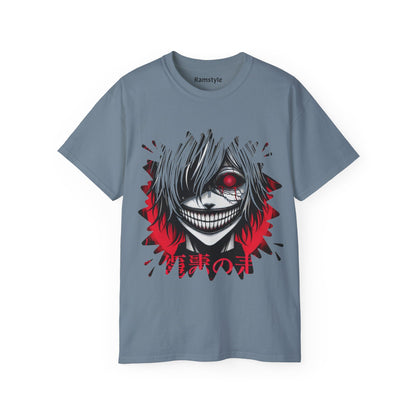 Anime-Inspired Tee - Edgy Graphic Design