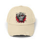 Distressed Cap - Anime-Inspired Design