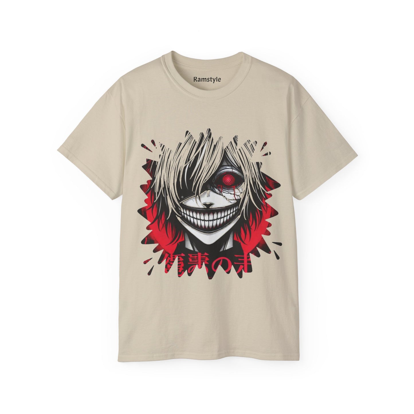 Anime-Inspired Tee - Edgy Graphic Design
