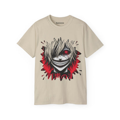 Anime-Inspired Tee - Edgy Graphic Design