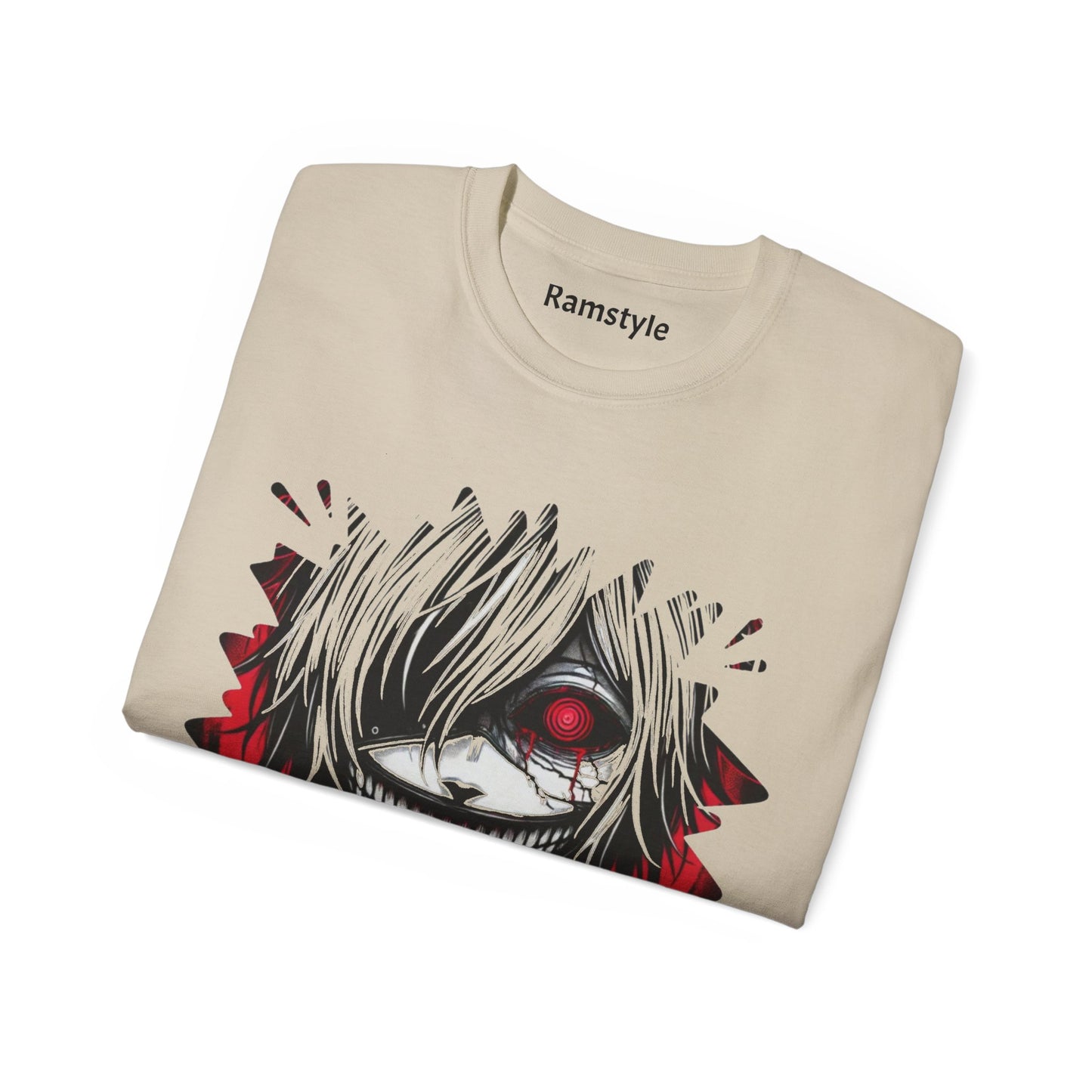 Anime-Inspired Tee - Edgy Graphic Design