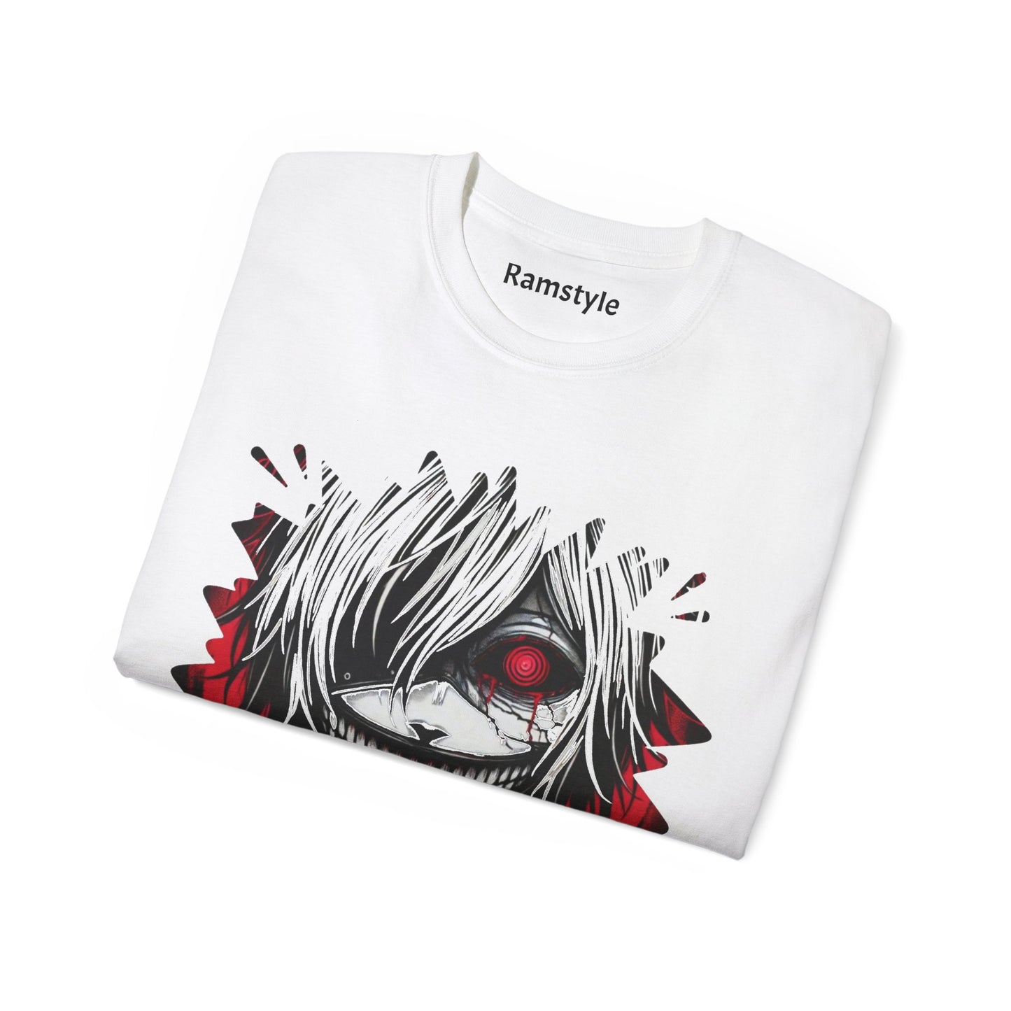 Anime-Inspired Tee - Edgy Graphic Design